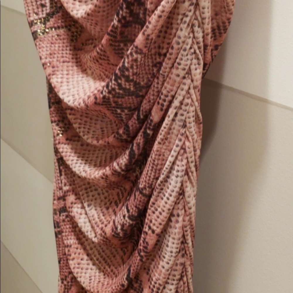 BOSTON PROPER SNAKESKIN DRESS -Like New - Picture 4 of 5